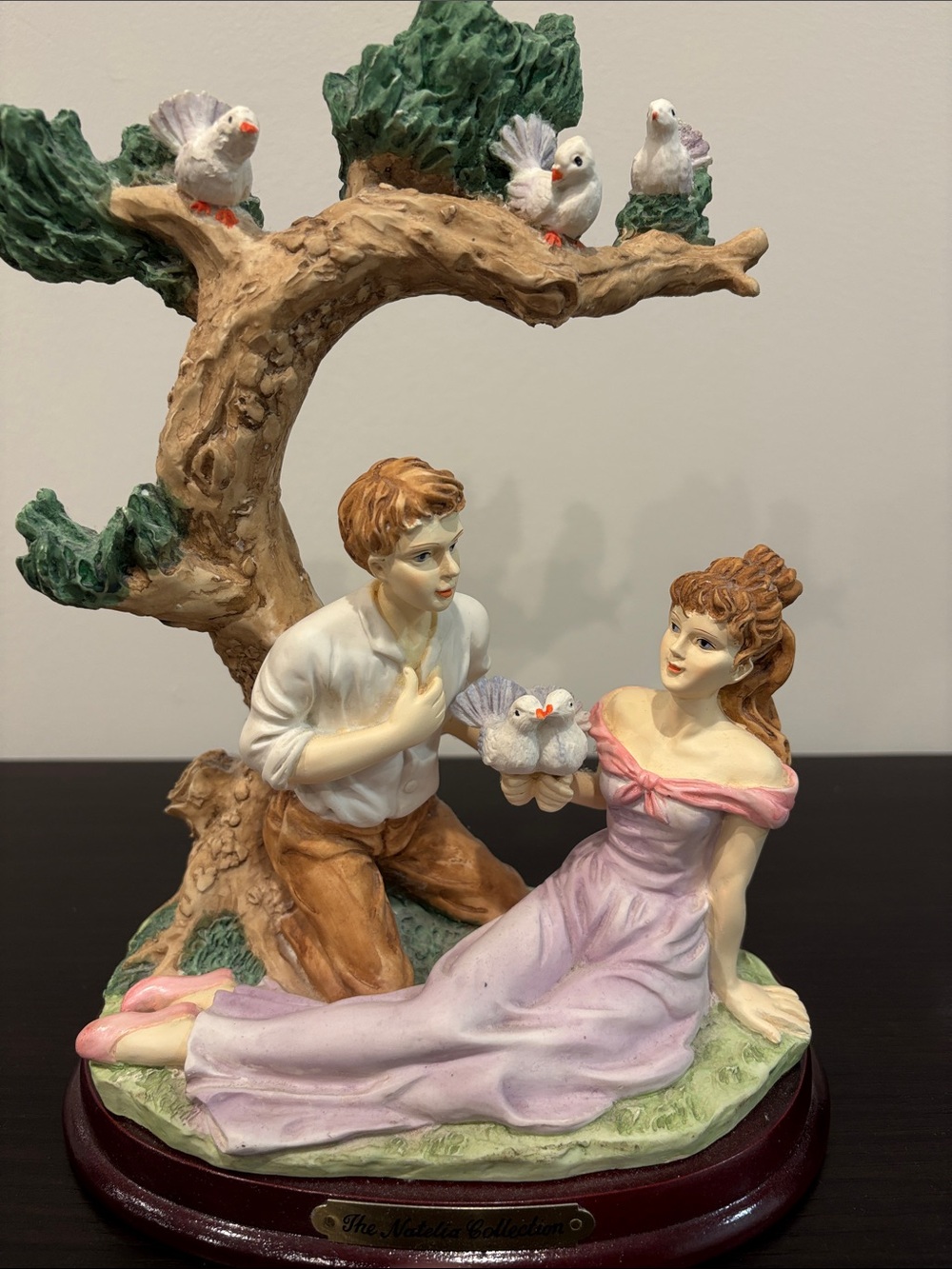 The Natelia Collection Courting Couple Porcelain Figurine